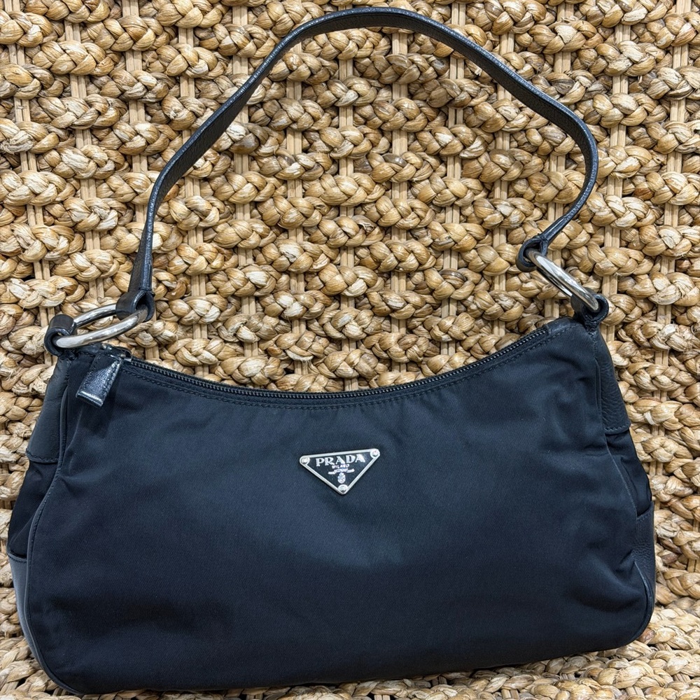 Prada Vintage Tessuto Nylon Hobo Bag‎